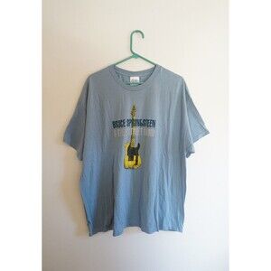 Vintage Bruce Springsteen & The E Street Band Tour 2005 Blue Shirt XXL